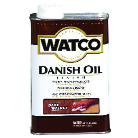 Watco Transparent Dark Walnut Oil-Based Danish Oil 1 pt 242221